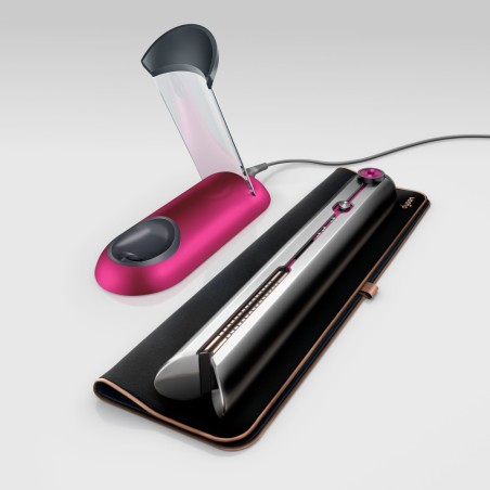 Dyson Piastra Capelli Senza Filo Corrale Nero-nichel/fucsia