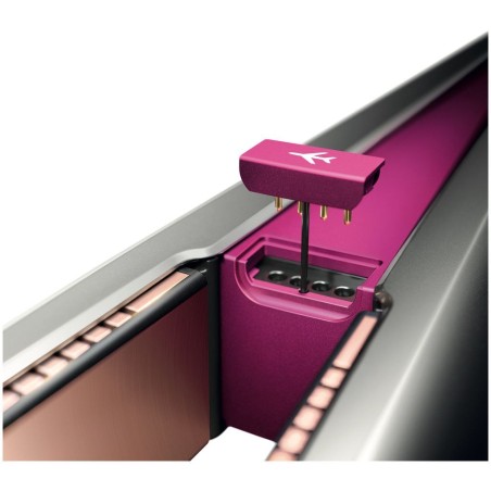 Dyson Piastra Capelli Senza Filo Corrale Nero-nichel/fucsia