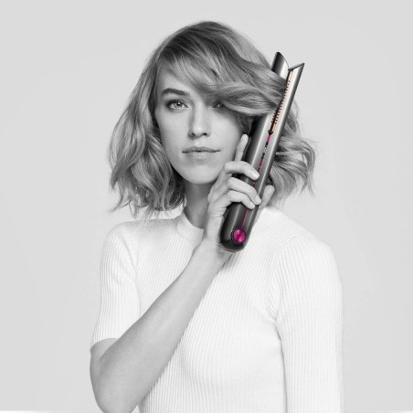 Dyson Piastra Capelli Senza Filo Corrale Nero-nichel/fucsia