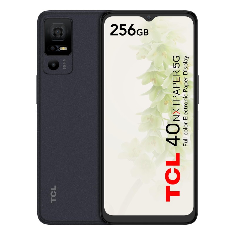 TCL 40 NxtPaper 5G 6+256GB 6.6" Starlight Black DS EU Wind3