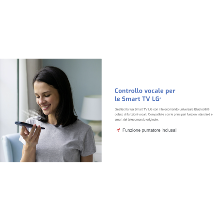 Superior Telec.Univ. LG Bluetooth Controllo Vocale SUPTBB001