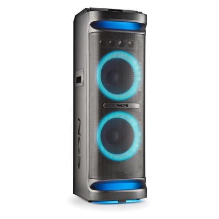 NGS Speaker Wild Space 3 Portatile BT RGB TWS 800W Nera