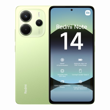 Xiaomi Redmi Note 14 4G 8+256GB 6.67" Lime Green Global