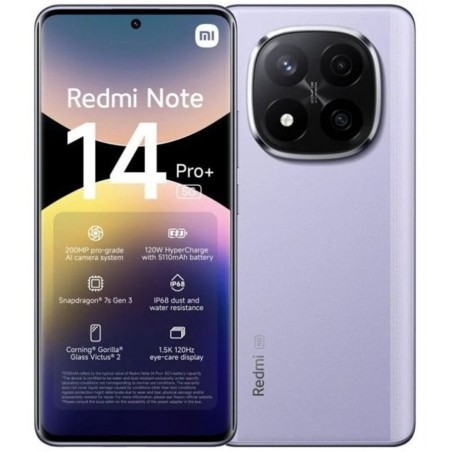 Xiaomi Redmi Note 14 Pro+ 8+256GB 6.67" 5G Lavender Purple EU