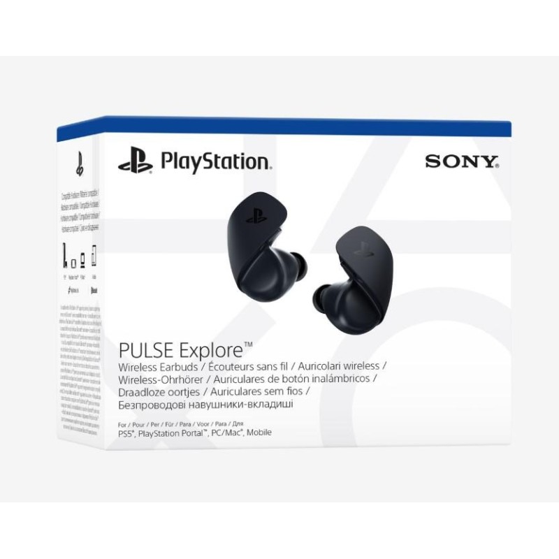 PS5 Cuffie Wireless Pulse Explore Midnight Black