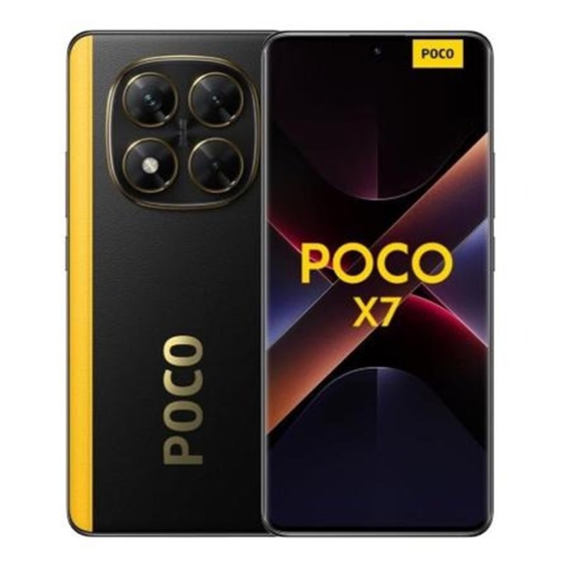 POCO X7 8+256GB 6.67" 5G Black Dual Sim Europa