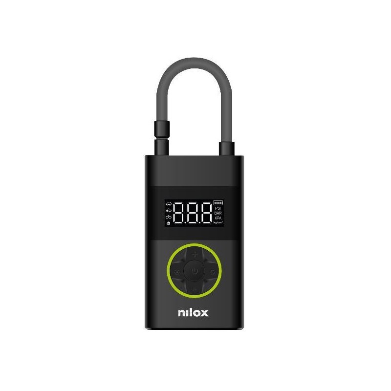 Nilox Compressore ad Aria Portatile Multifunzione