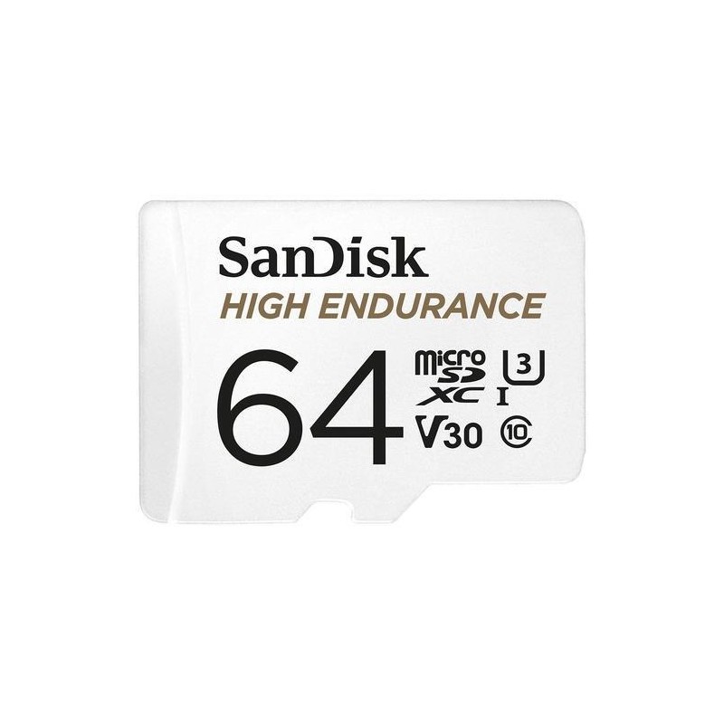 SanDisk High Endurance MicroSD 64GB C10 SDXC 100MB/s