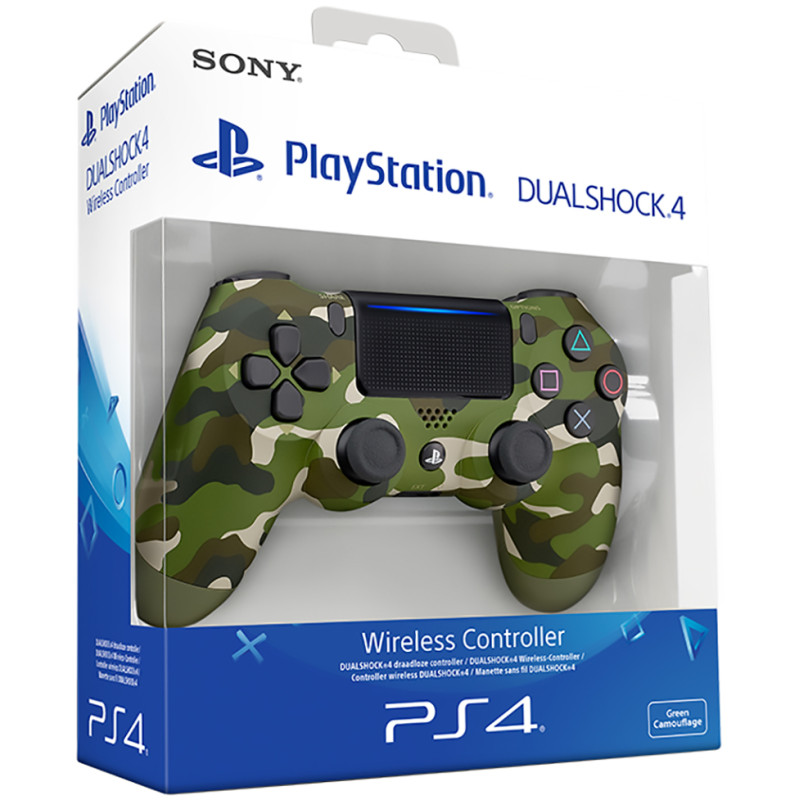 PS4 Dualshock 4 Green Camo V2