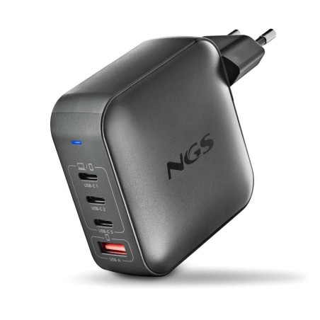 NGS Caricatore BUD 165W Ultraveloce 3/USB-C + 1/USB-A