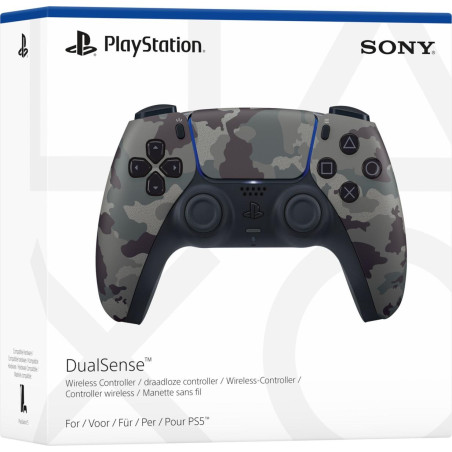 PS5 DualSense Grey Camo