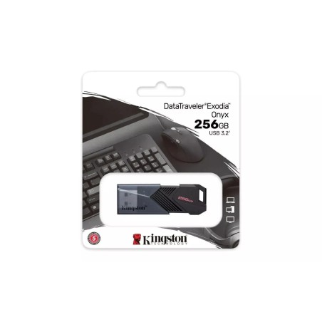 Kingston Pendrive USB-A 3.2 256GB DTXON/256GB Nero
