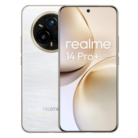 Realme 14 Pro+ 8+256GB 6.83" 5G Pearl White Dual Sim Italia