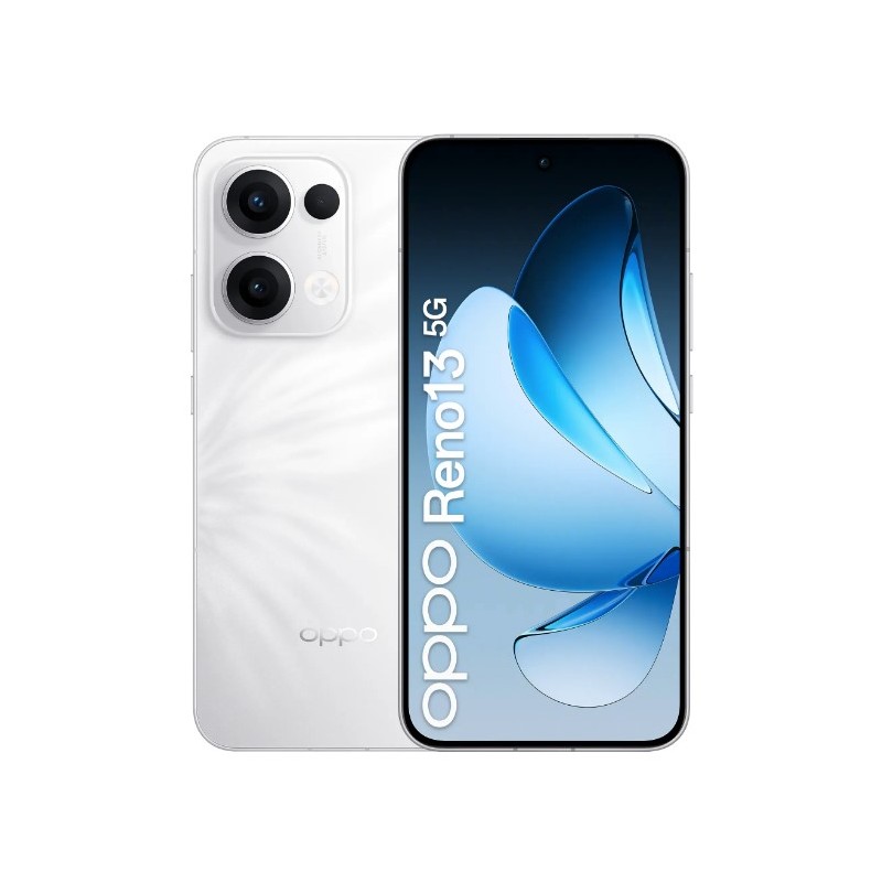 OPPO Reno 13 12+256GB 6.59" 5G Plume White Italia
