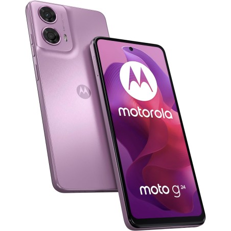 Motorola Moto G24 4+128GB 6.56" Pink Lavender Europa