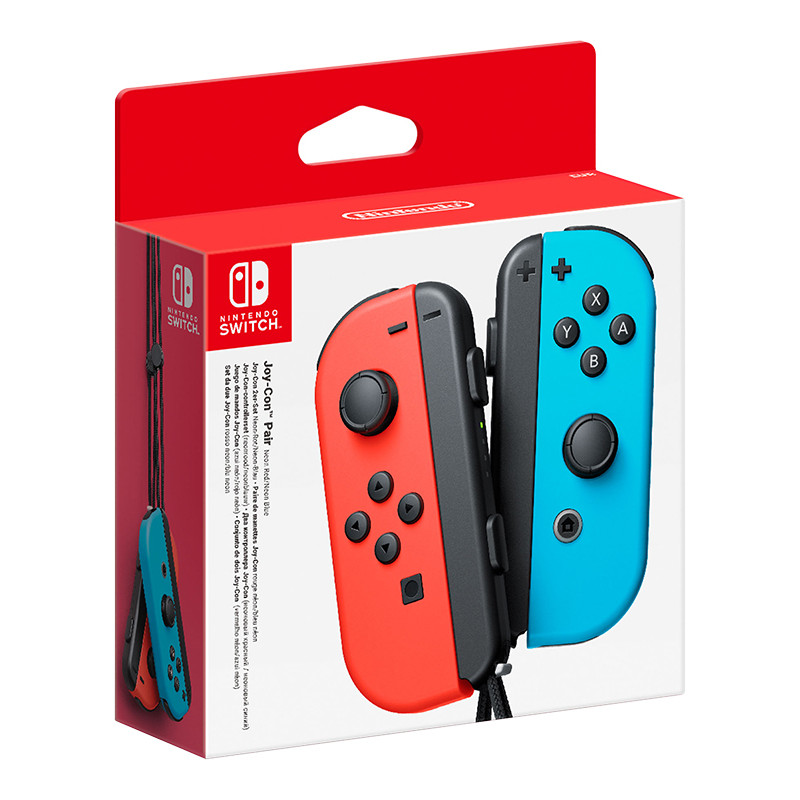 Switch Joy-Con Coppia Controller Rosso Neon / Blu Neon