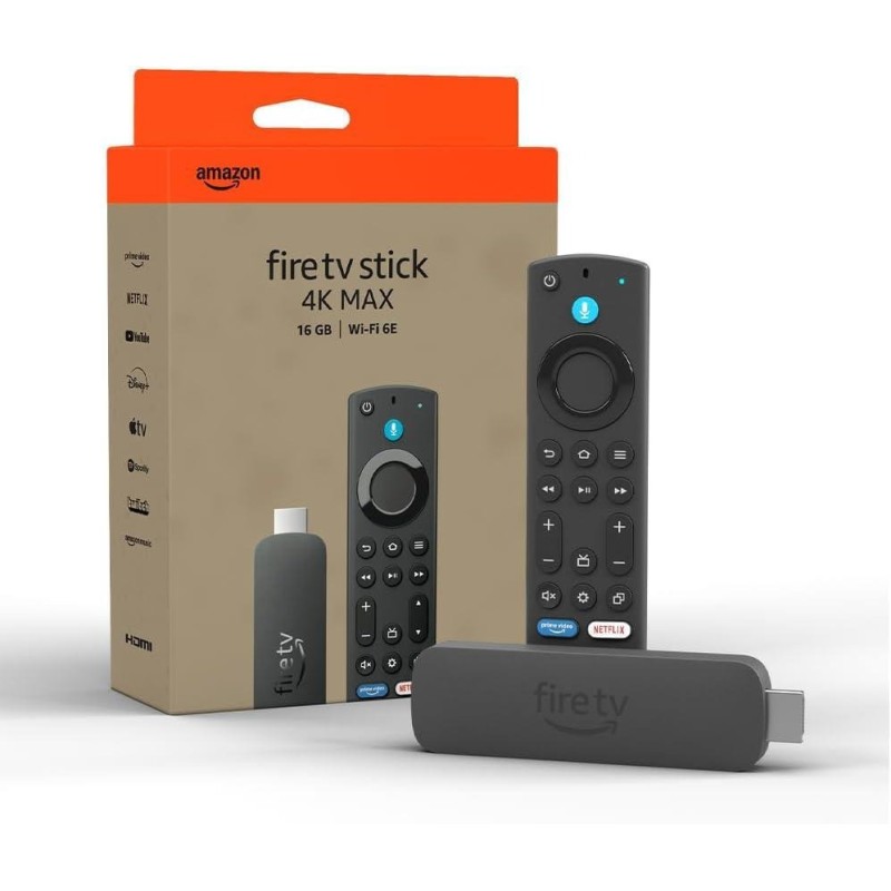 Amazon Fire TV Stick 4k Max con Telecomando Vocale