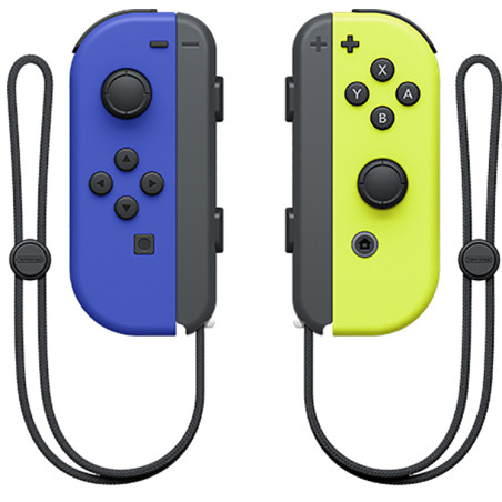 Switch Joy-Con Coppia Controller Blu / Giallo Neon