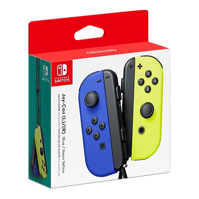 Switch Joy-Con Coppia Controller Blu / Giallo Neon