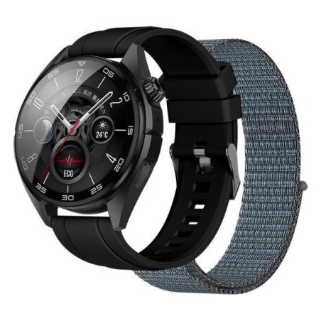 Nilox Smartwatch Trailpro 1.43" Sportivo GPS Integrato + 2 Cinturini