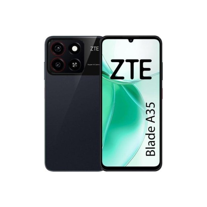 ZTE Blade A35 4+64GB 6.75" Starry Black Dual Sim Italia