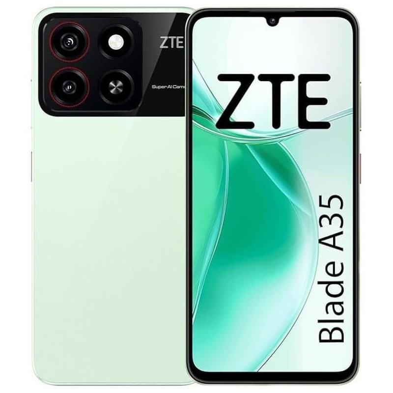 ZTE Blade A35 4+64GB 6.75" Clover Green Dual Sim Italia