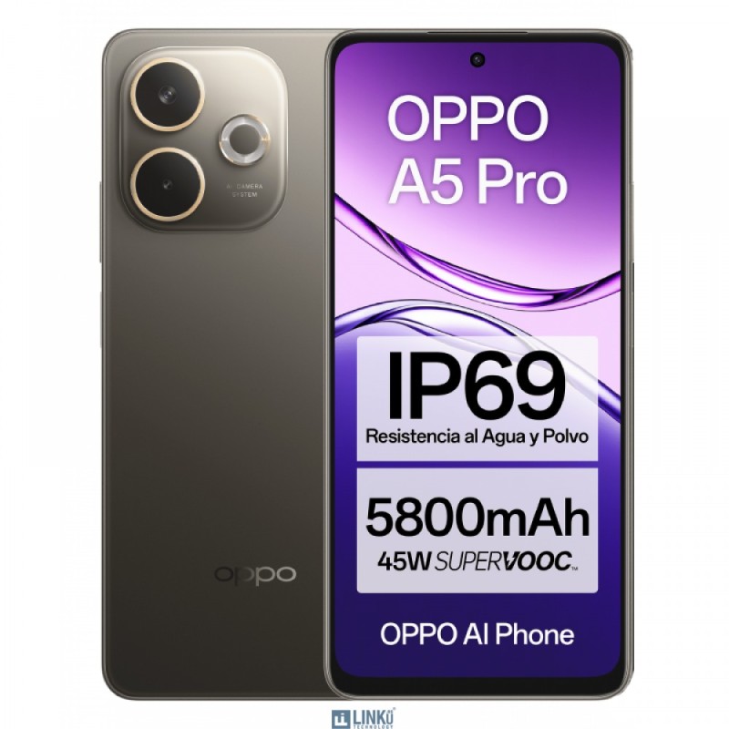 OPPO A5 Pro 4G 8+256GB 6.67" Mocha Brown Dual Sim Italia