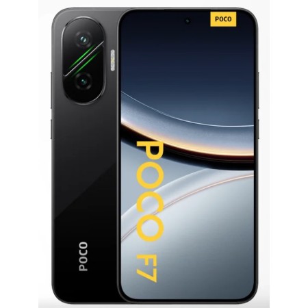 POCO F7 12+256GB 6.83" 5G Black Dual Sim Europa