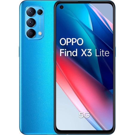 OPPO Find X3 Lite 8+128GB 6.43" 5G Astral Blue Dual Sim Europa