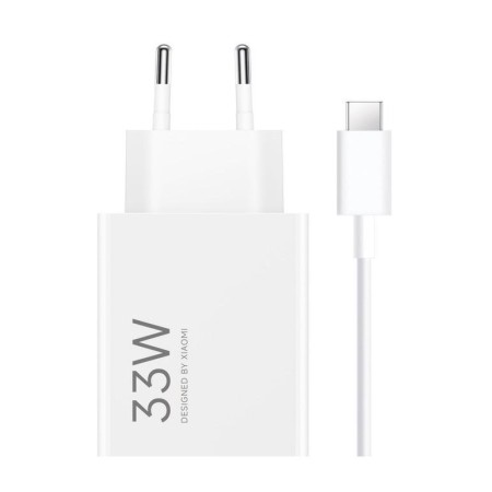 Xiaomi 33W Wall Charging Combo USB-A + Cavo USB-C White