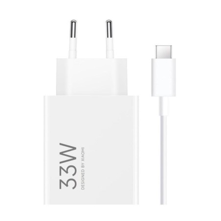 Xiaomi 33W Wall Charging Combo USB-A + Cavo USB-C White