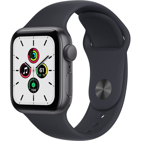 Apple Watch SE 1 Gen 40mm Space Grey Aluminium Case/Midnight Sport Band ITA MKQ13TY/A
