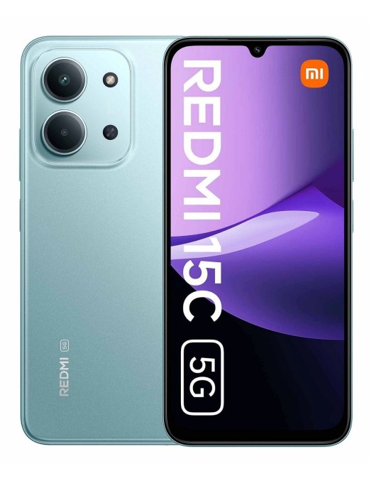 Xiaomi Redmi 15c 4+256GB 6.9" 5G Mint Green Dual Sim Europa