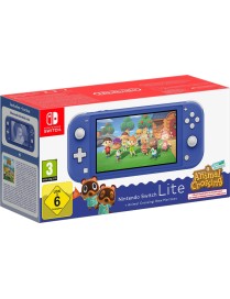 Switch lite Console Animal Crossing Blue