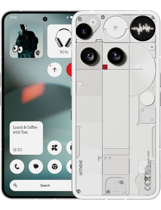 Nothing Phone (3) 16+512GB 6,67" White Europa