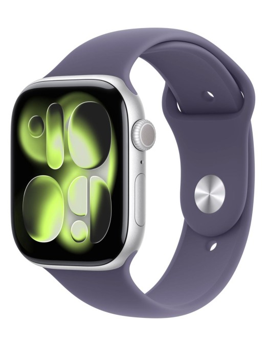 Apple Watch Serie 11 46mm AC/Silver SB/Purple Fog M/L MEVA4QL/A Italia