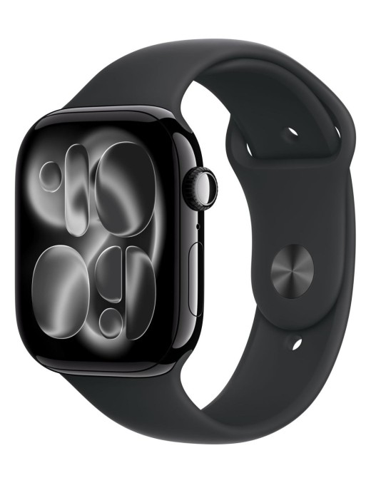 Apple Watch Serie 11 46mm AC/Jet Black SB/Black M/L MEUX4QL/A Italia