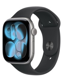 Apple Watch Serie 11 46mm AC/Space Grey SB/Black M/L MEV44QL/A Italia