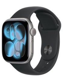 Apple Watch Serie 11 42mm AC/Space Grey SB/Black S/M MEQW4QL/A Italia