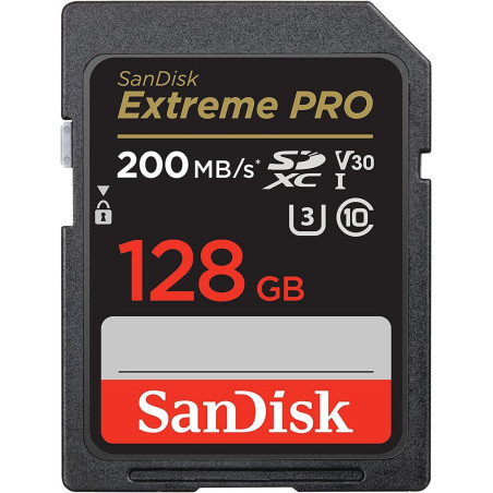 SanDisk Extreme PRO SD 128GB C10 UHS-I SDXC 200MB/s