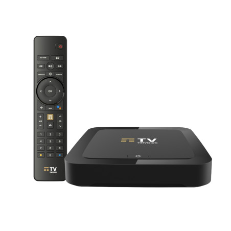 TIM TIMVISION Box Sagemcom Android TV HDMI DTIW3930 4K UHD WiFi6 Bluetooth + Telecomando