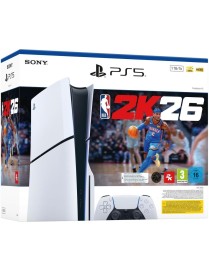 Sony PS5 Console 1TB Standard Slim White + NBA 2K6 Italia