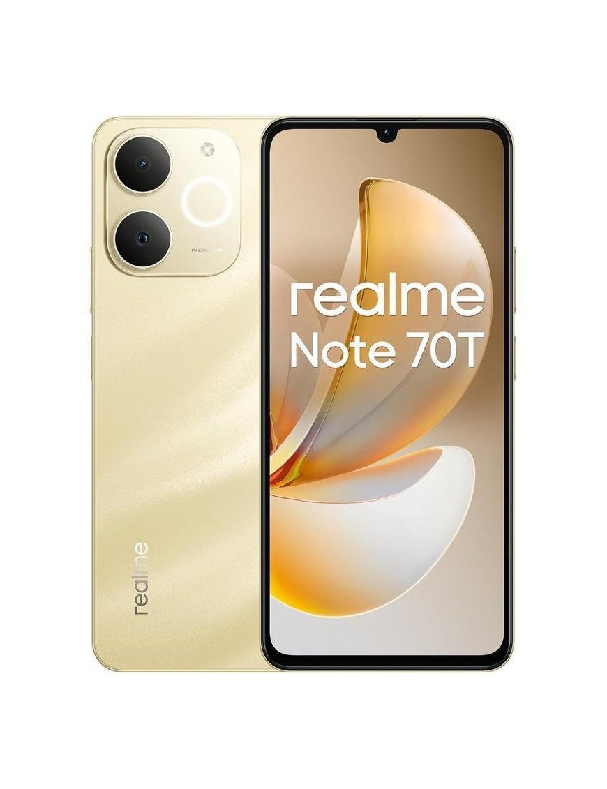 Realme Note 70T 4+128GB 6.74" 4G Beach Gold Europa