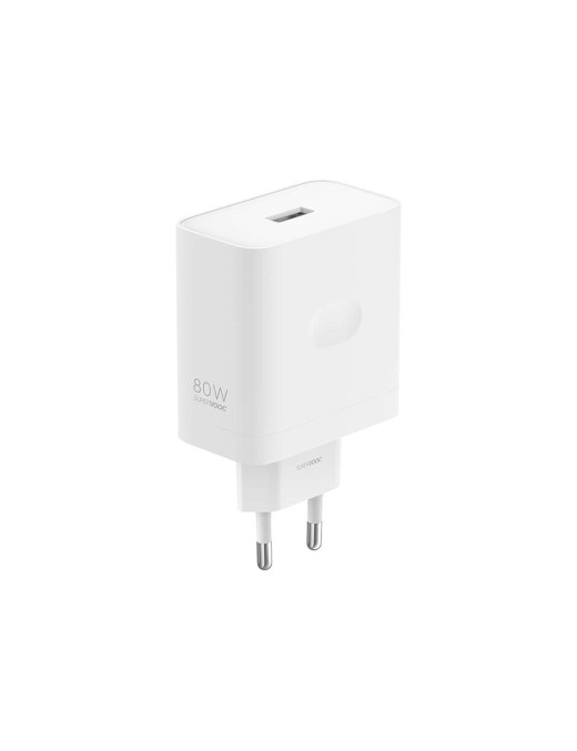 Caricabatterie Realme 80W USB-A SuperVooc White