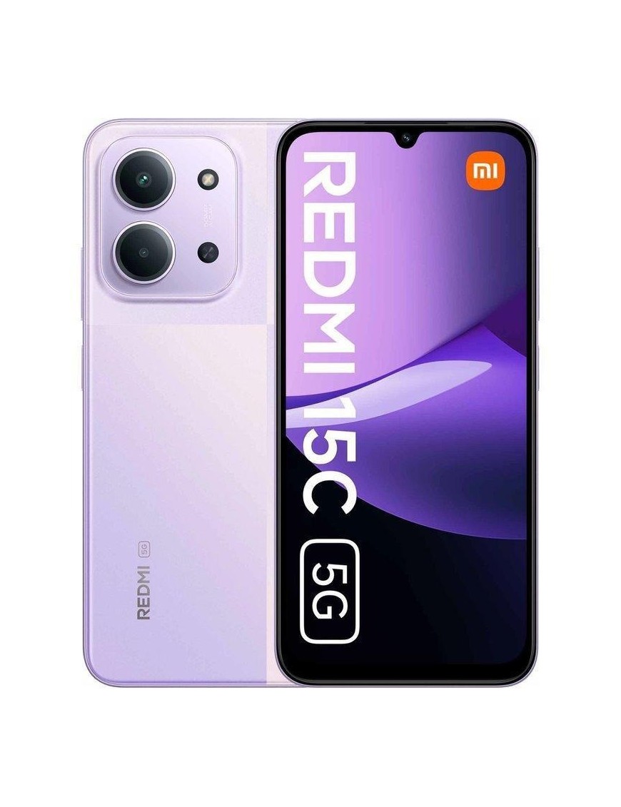 Xiaomi Redmi 15c 4+128GB 6.9" 5G Dusk Purple Dual Sim Europa