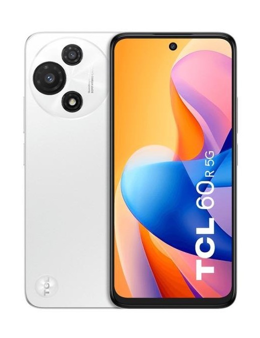 TCL 60R 4+128GB 6.67" 5G Pure White Dual Sim TIM