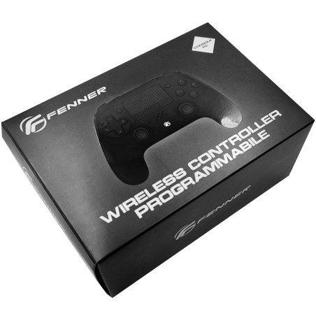 PS4 Fenner Tech Wireless Controller (PC) Programmable Black