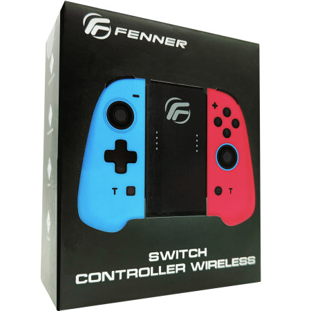 Switch Fenner Tech Controller JoyCon Wireless Blu/Red