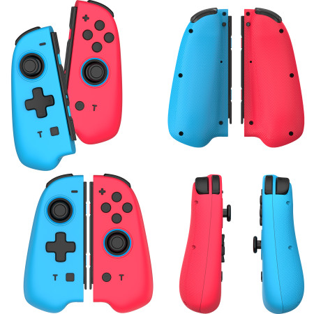 Switch Fenner Tech Controller JoyCon Wireless Blu/Red