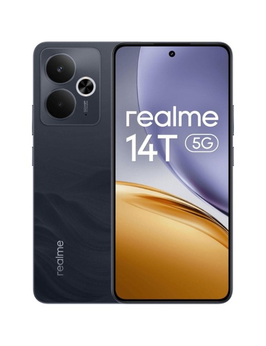 Realme 14T 5G 8+256GB 6.67" Obsidian Black Dual Sim Italia